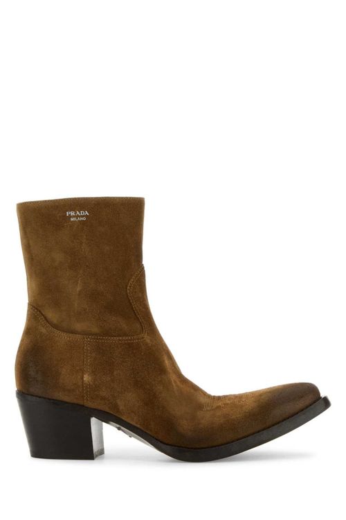 Brown Suede Boots