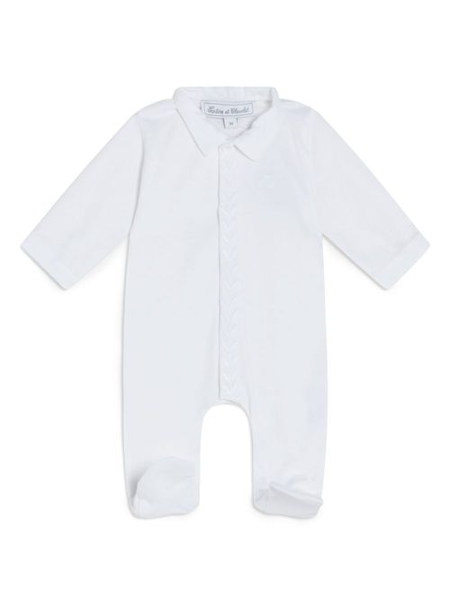 Tartine Et Chocolat embroidery-detail cotton pajamas - Wit