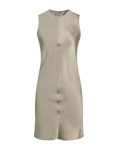 Woman Mini dress Taupe Size 4 Acetate, Viscose
