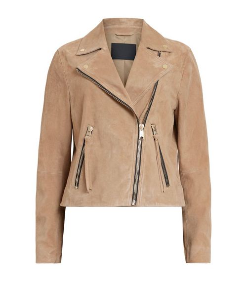 Suede Dalby Biker Jacket