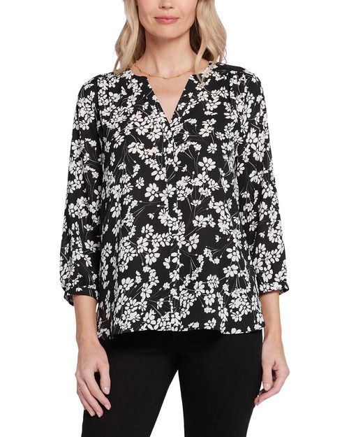 NYDJ Pintuck Blouse