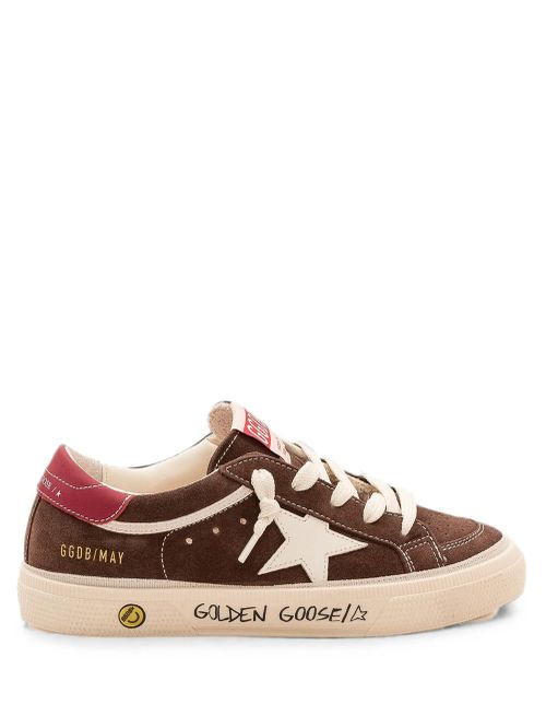 Sneakers May In Suede With White Leather Star And Re