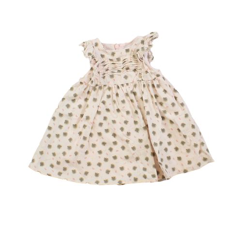 Girls Pink Green Dress