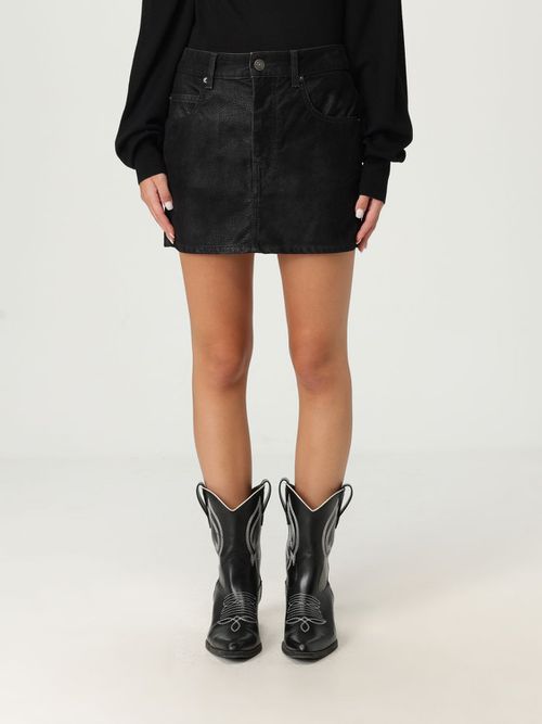 Skirt Woman color Black