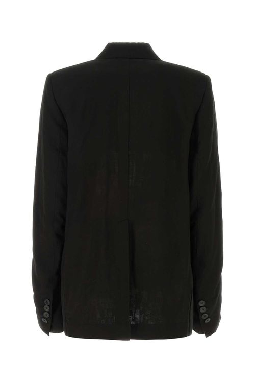 Black Cotton Renske Blazer