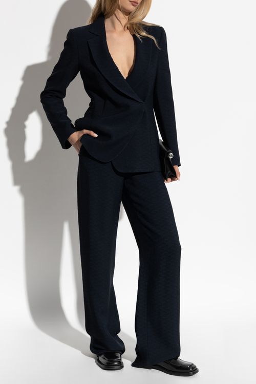 Blazer With Pockets, Women's, Black