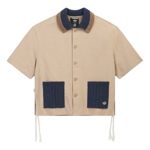 X CLOT S/S Guayabera Shirt Asia Sizing 'Warm Sandstone'