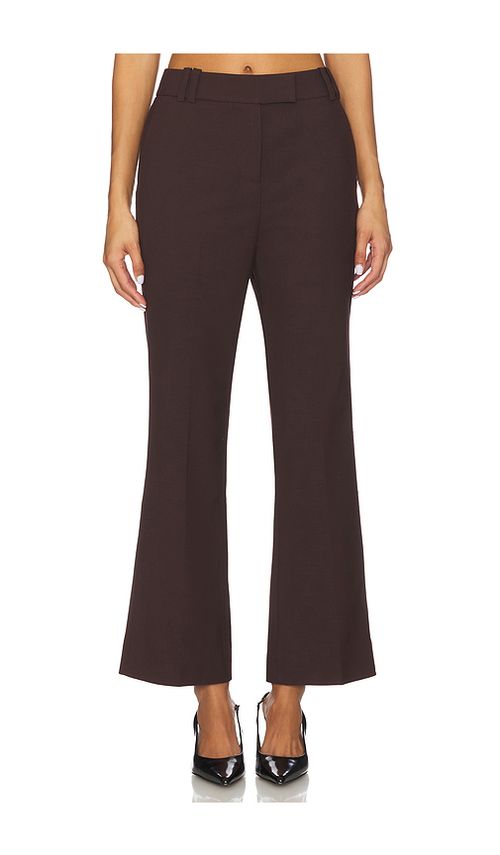 Camila Coelho Noeme Pant in Burgundy. XL. Also in XXS, XS