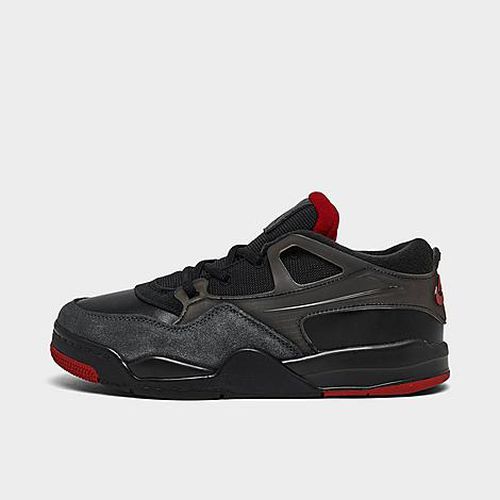 Little Kids' Air Jordan 4RM Casual Shoes in Black/Black