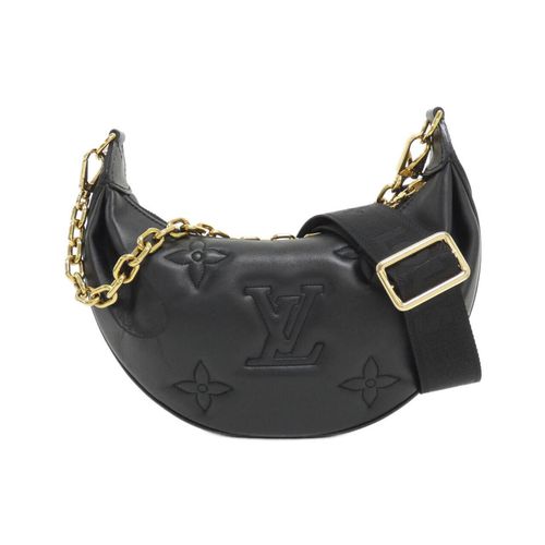 Louis Vuitton Black Leather Shoulder Bag Pre-Owned