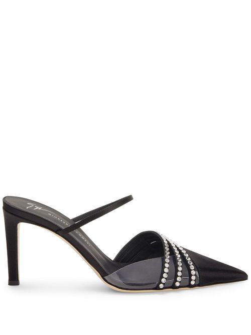 Audrine satin pumps - Black