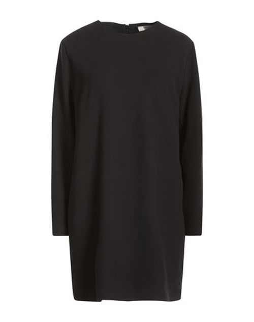 Woman Mini dress Black Size 6 Cotton, Elastane