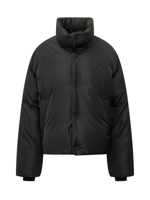 Puffer Jacket with Heart Logo