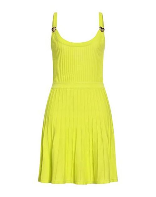 Couture Woman Mini dress Lime green Size 6 Cotton
