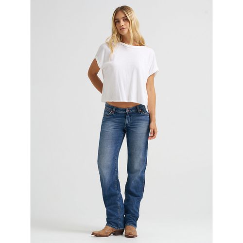 Women's Low Rise Cowboy Jean in Blazer Blue