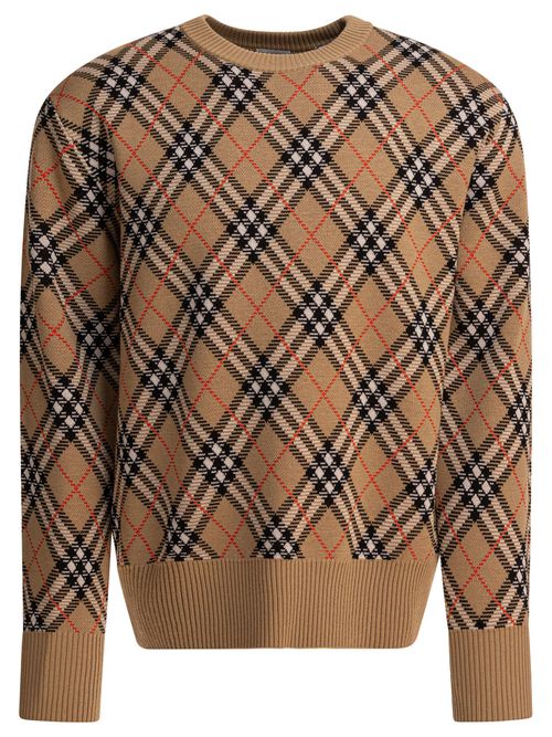 M:Gregory Chk:168187:B9368 Knitwear Beige