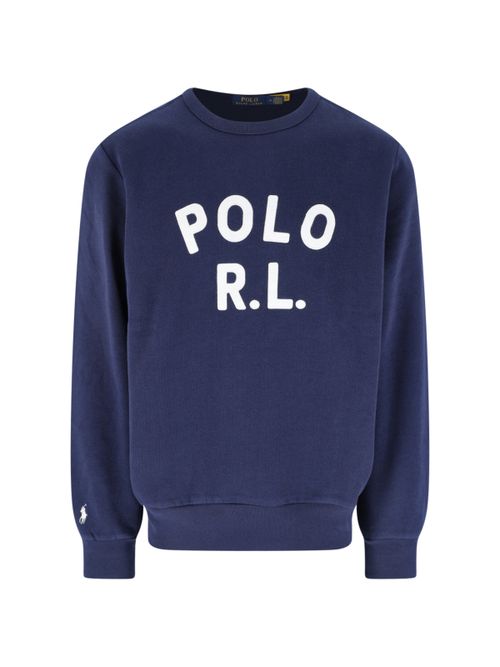 Men's Cotton-Blend Sweatshirt Sweater