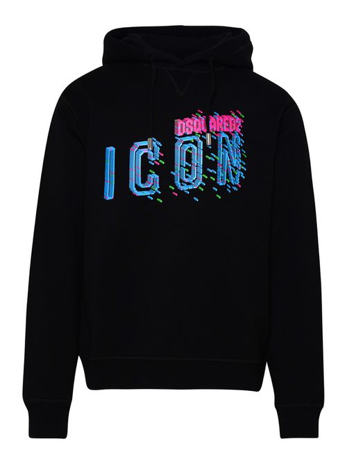 Black cotton sweatshirt