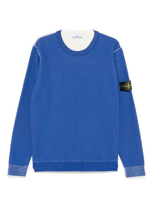 Stone Island Compass-badge sweatshirt - Blue