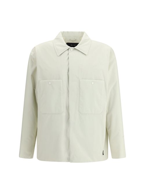 Padded Nylon Jacket — Beige