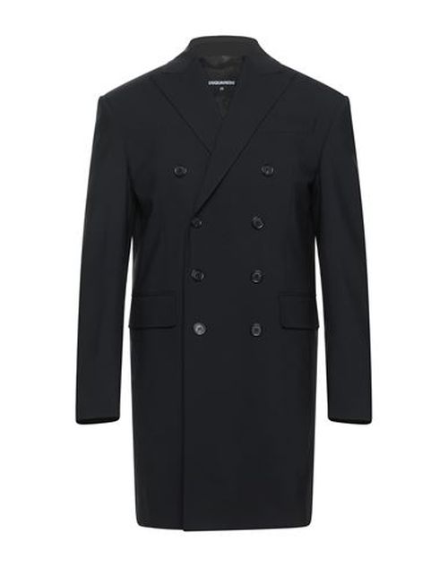 Man Overcoat Black