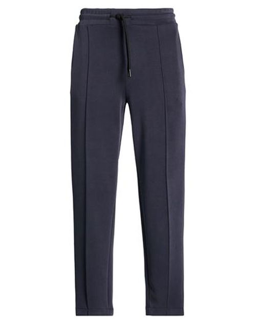 Man Pants Midnight blue Size L Polyester, Viscose, Elastane