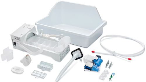 Ice Maker Kit for Top Mount Refrigerator in White