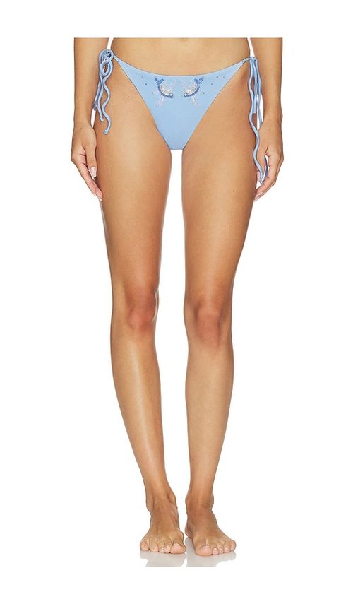Shani Shemer Tessa Bikini Bottom in Baby Blue. - XS also in S