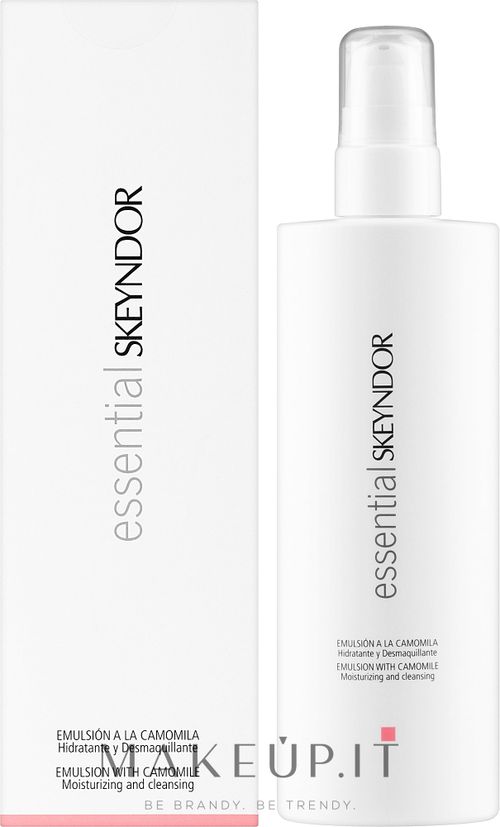 Emulsione detergente alla camomilla Skeyndor Essential Moisturizing Cleansing With Camomile