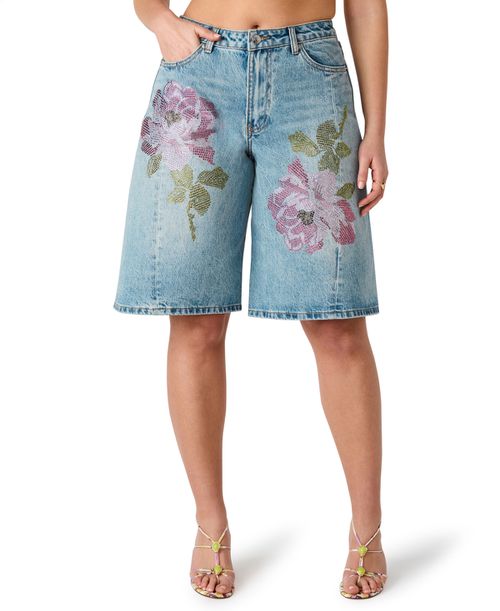 Women's Kesha Wide Fit Shorts - Santa Monica Wash