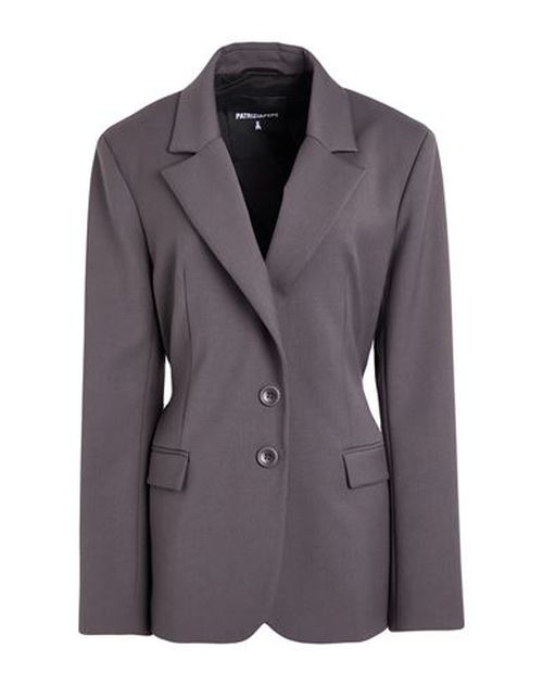 Woman Blazer Grey Size 10 Polyester, Viscose, Elastane