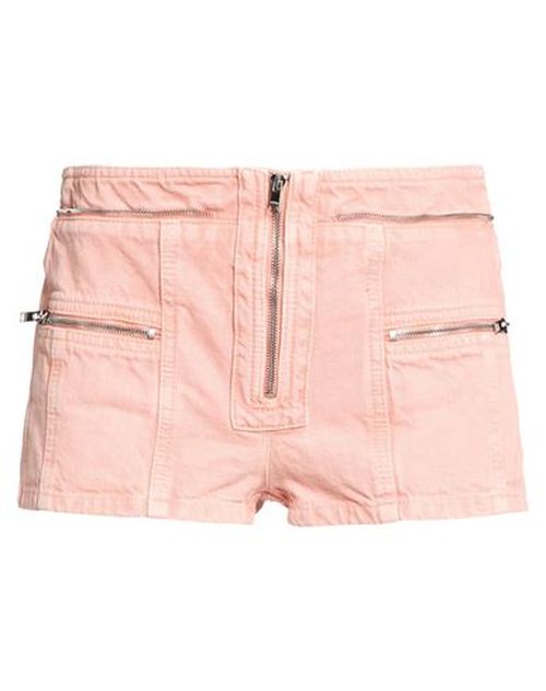 Woman Denim shorts Apricot Size 4 Cotton