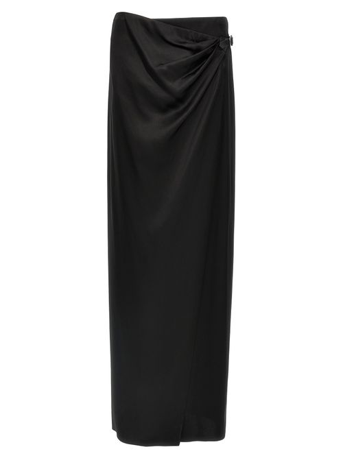 Wrap Skirt — Black