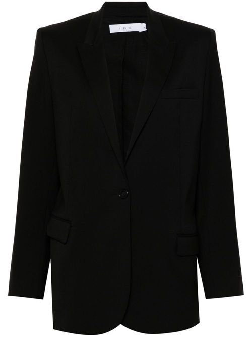 Allisa wool blazer - Black