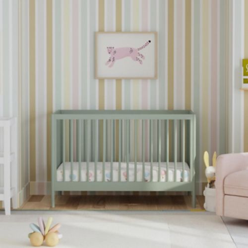 DaVinci Birdie 3-in-1 Convertible Crib, Light Sage