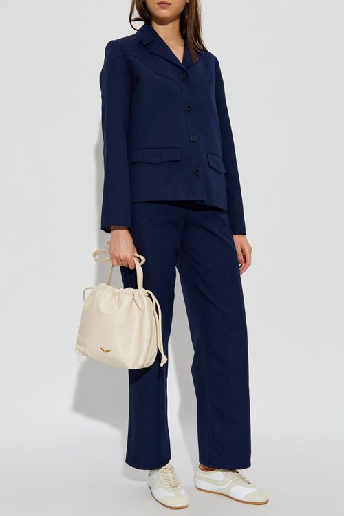 "Lara" Blazer, Women's, Navy Blue