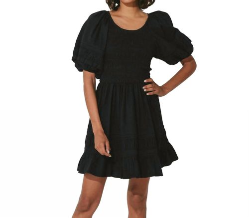 Stasia Mini Dress In Black