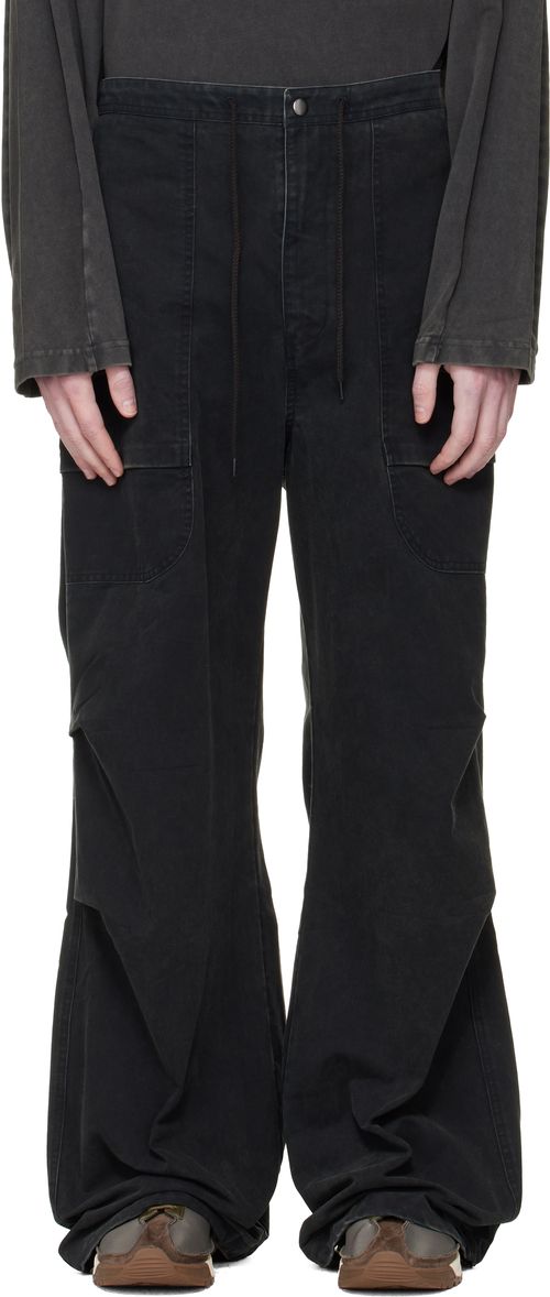 Black Barren Cargo Pants