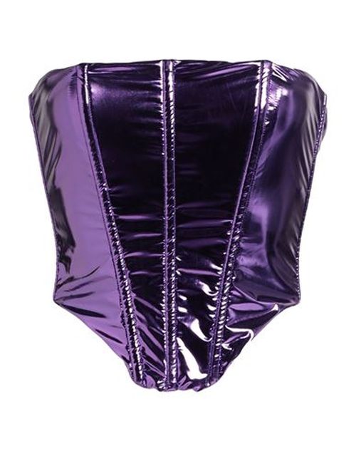 Woman Top Purple Size 2 Polyurethane
