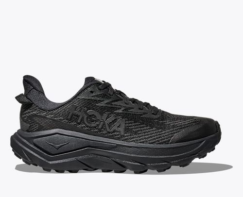 HOKA Women's Challenger 8 GTX Shoes in Black/Carbon Black