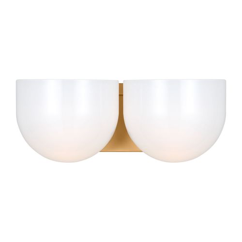 Burnished Brass Bathroom Vanity Light from the Cheverny Collection