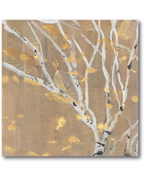Wall Decor Birch Wood Canvas Art