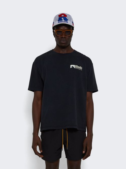 Ramatuelle Intl Racing Tee Vintage Black And White