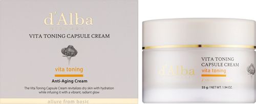 Crema Tonificante in Capsule D'Alba Vita Toning Capsule Cream 55 g