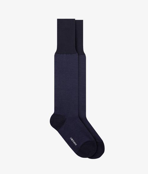 Micro Pattern Socks Blue - Men