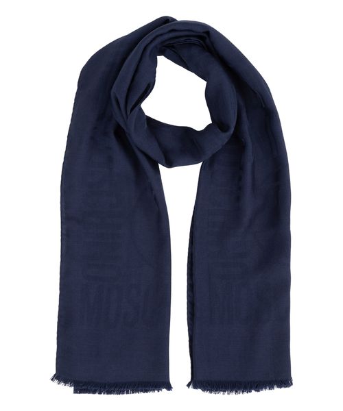 Double Question Mark Wool scarf