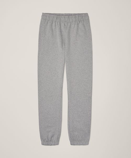 Men's Heather Grey Brushed Fleece Sweatpant