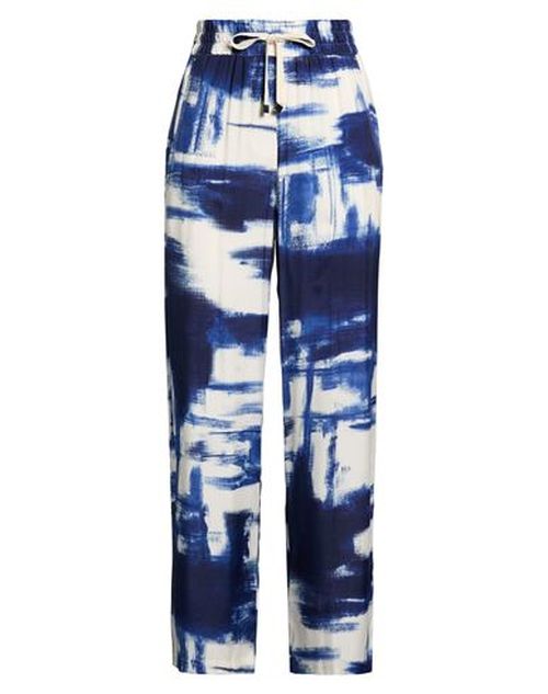 Woman Pants Blue Size 12 Viscose