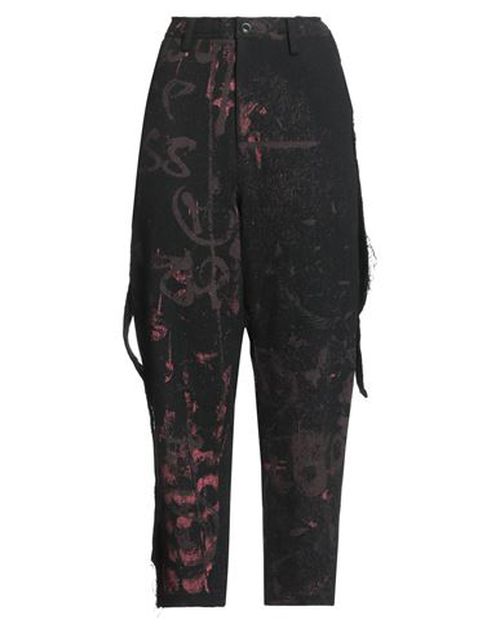 Woman Pants Black Size 2 Wool, Polyester, Acrylic, Nylon