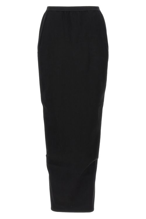 'Soft Pillar Long' Skirt